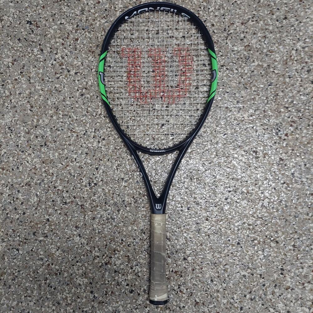 Wilson Monfils Lite 105 Senior 4 1/4 2 27" Wrapped Tennis Racket Racquet EUC